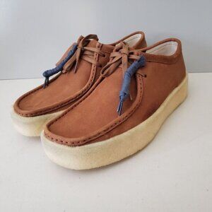 Clarks Wallabee in Tan Nubuck Neutral Mens